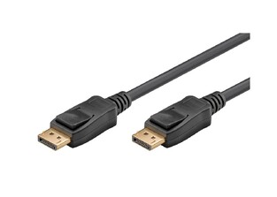 GOOBAY DisplayPort cable 61714, 4K/60Hz, 21.6 Gbit/s, 5m, black