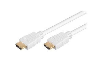 GOOBAY cable HDMI 2.0 with Ethernet 61022, 18Gbit/s, 4K, 5m, white