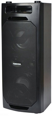 TOSHIBA AUDIO WIRELESS RECHARGEABLE TOWER PARTY SPEAKER  TY-ASC50