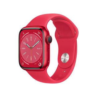 Apple Watch Series 8 GPS 45mm (PRODUCT)RED Aluminium Case with (PRODUCT)RED Sport Band Regular