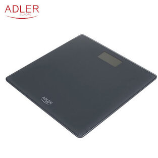 ADLER ELECTRIC BATHROOM SCALE BLACK AD8157