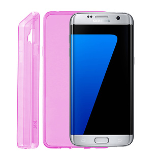 IDOL 1991 ΘΗΚΗ SAMSUNG S7 EDGE G935 ULTRA THIN TPU 0.3mm PINK