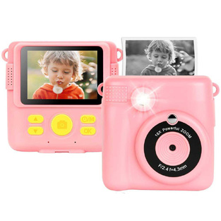 LAMTECH KID INSTANT CAMERA WITH FLASH PINK LAM114253