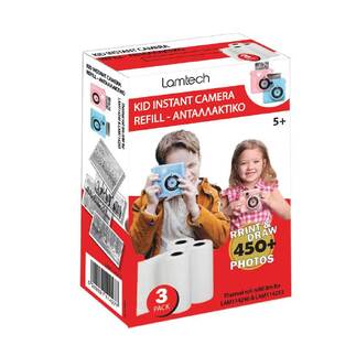 LAMTECH 3PACK KID INSTANT CAMERA REFILL 8M FOR LAM114246 & LAM114253   LAM114277