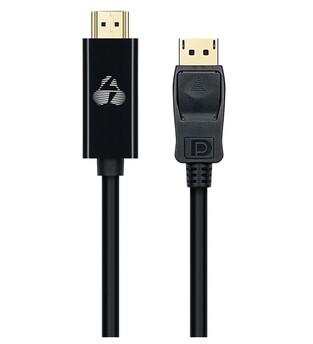 POWERTECH DisplayPort to HDMI cable CAB-DP059, 1080p, 1.8m, black