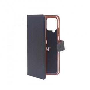 CELLY WALLY BOOK CASE SAMSUNG A12 black