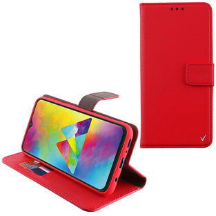 VOLTE-TEL CASE HUAWEI Y6P 6.3" ALLURE MAGNET BOOK STAND CLIP RED