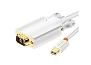 CABLETIME Mini DisplayPort to VGA cable AV588, 1080p, 1.8m, white