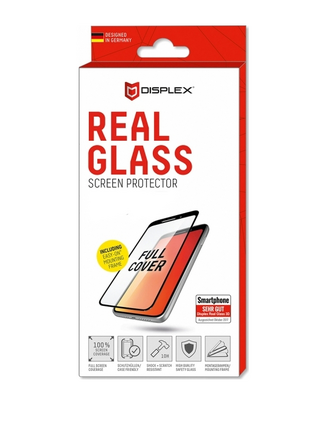 DISPLEX REAL GLASS 3D FULL GLUE IPHONE XS MAX / 11 PRO MAX black WITH APPLICATOR