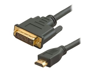 POWERTECH καλώδιο HDMI σε DVI 24+1 CAB-H023, Dual Link, μαύρο, 1.5m