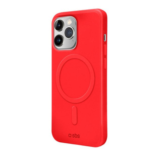 SBS SMOOTH MAG IPHONE 14 PRO MAX red backcover