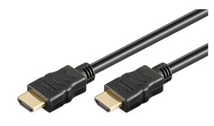 GOOBAY HDMI 2.0 Cable with Ethernet 58573, 8.16Gbit/s, 4K, 1.5m, Black