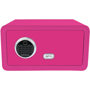 OLYMPIA GOSAFE 2.0 210FP GR PINK safe with fingerprint and electronic lock 28 l - 23 x 43 x 35 cm