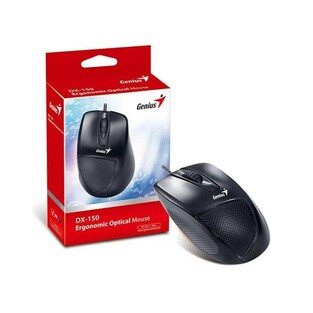 GENIUS WIRED MOUSE DX-150X, BLACK