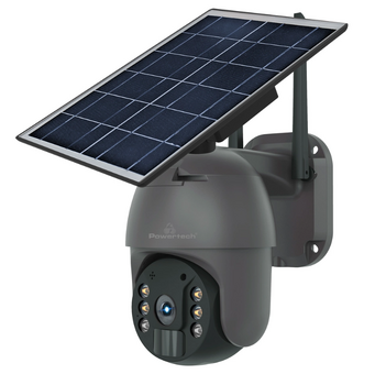 POWERTECH PT-1175 smart solar camera, 3MP, WiFi, SD, PTZ, IP65