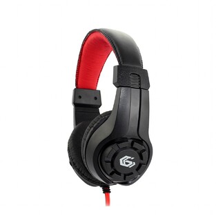 GEMBIRD GAMING HEADSET WITH VOLUME CONTROL BLACK/RED