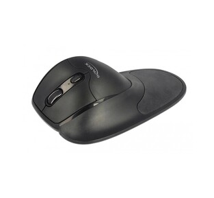 DELOCK wireless mouse 12552 for left-handers, with wrist rest 1600dpi