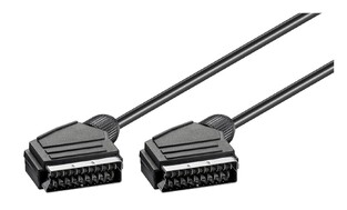 GOOBAY cable Scart 21pin to Scart 21pin 11702, 1.5m, black