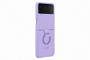 Samsung Silicone/Ring Cover Galaxy Z Flip4 Lavender