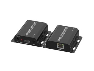 POWERTECH HDMI Video Extender CAB-H148, CAT5e/6, Full HD, 3D, IR, 60m