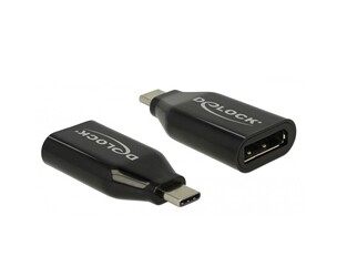 DELOCK αντάπτορας USB-C σε DisplayPort 64151, 4K/60Hz, μαύρος