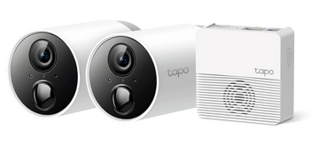 TP-LINK 2x Tapo C400S2 smart cameras with hub, battery, 1080p, WiFi, V.1