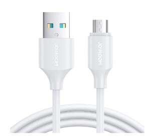 JOYROOM USB to Micro USB cable S-UM018A9, 2.4A, 1m, white