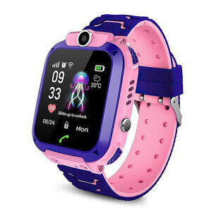 WATERPROOF SMART WATCH FOR KIDS PINK  Q12-P