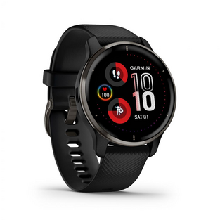 Garmin Venu 2 Plus Black Slate Bezel