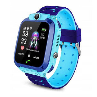 WATERPROOF SMART WATCH FOR KIDS BLUE  Q12-BLUE