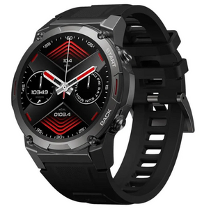 ZEBLAZE smartwatch Vibe 7 Pro, 1.43" AMOLED, speaker & mic, 3 ATM, black