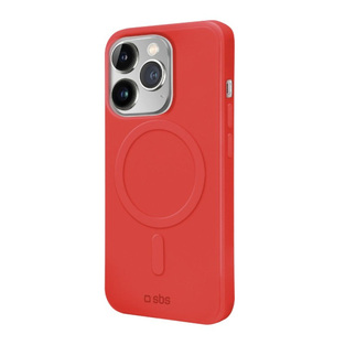 SBS SMOOTH MAG IPHONE 14 PRO red backcover