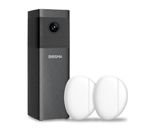 BOSMA Wireless Alarm System X1 Lite with Pan 360° 1080p Camera, WiFi