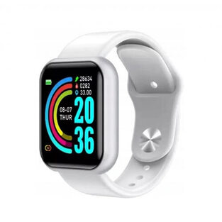 WATERPROOF IP68 SMART WATCH WHITE  L18-W