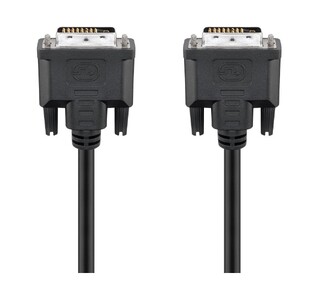 GOOBAY cable DVI-D 24+1 93573, 30AWG, Full HD, 1.8m, black