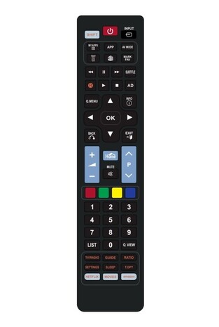 POWERTECH Remote control PT-830 for LG TVs