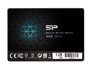 SILICON POWER SSD A55 128GB, 2.5", SATA III, 550-420MB/s 7mm, TLC