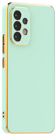 Bodycell Gold Plated - Samsung Galaxy A32 5G Silicone Case - Mint Green