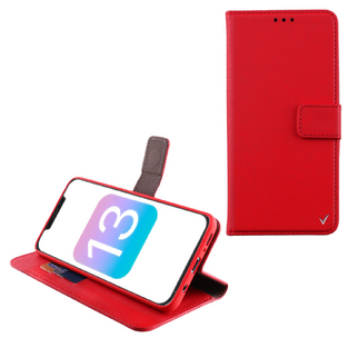 VOLTE-TEL ΘΗΚΗ IPHONE 13 PRO MAX 6.7" ALLURE MAGNET BOOK STAND CLIP RED