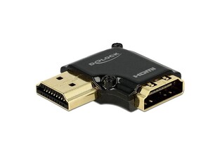 DELOCK αντάπτορας HDMI θηλυκό σε αρσενικό 65660, High Speed, 90°, left