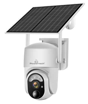 POWERTECH smart solar camera PT-1176, 4MP, 4G, SD, PTZ, IP65