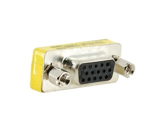 POWERTECH Adapter VGA 15pin θηλυκό σε VGA 15pin θηλυκό CAB-G005