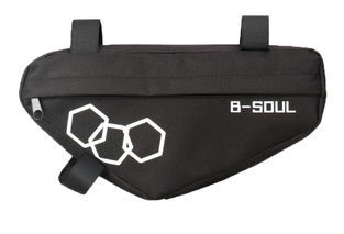 B-SOUL bicycle axle bag BIKE-0003, black