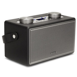 AIWA LEATHERETTE PORTABLE BLUETOOTH SPEAKER RMS 50W WITH MIC/GUITAR INPUT  BSTU-800BK