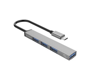 ORICO USB-C hub AH-13, 4x USB ports, γκρι