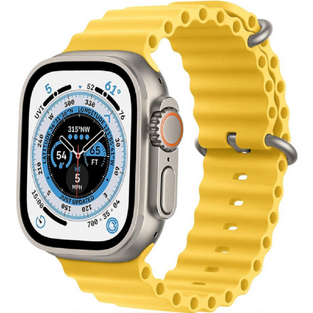 Tech-Protect Iconband Pro - Silicone Strap Apple Watch Ultra/SE/8/7/6/5/4 (49/45/44mm) - Yellow