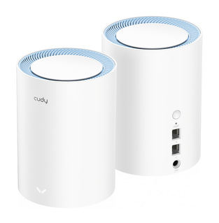 CUDY Wi-Fi mesh system M1200, AC1200 1200Mbps, dual band, 2pcs