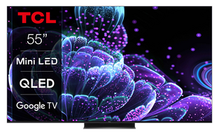 TCL 55C835 TV 55'' 4K QLED Mini Led 144Hz with Google TV