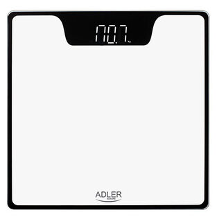 ADLER BATHROOM SCALE WITH LED DISPLAY WHITE AD8174W