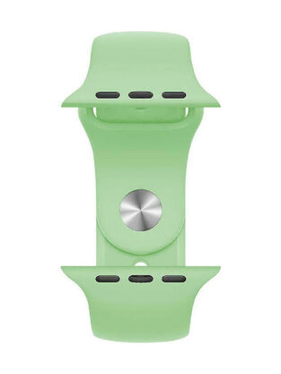 Rockrose Rough Jade Silicone Strap mint  (Apple Watch 42/44/45mm)